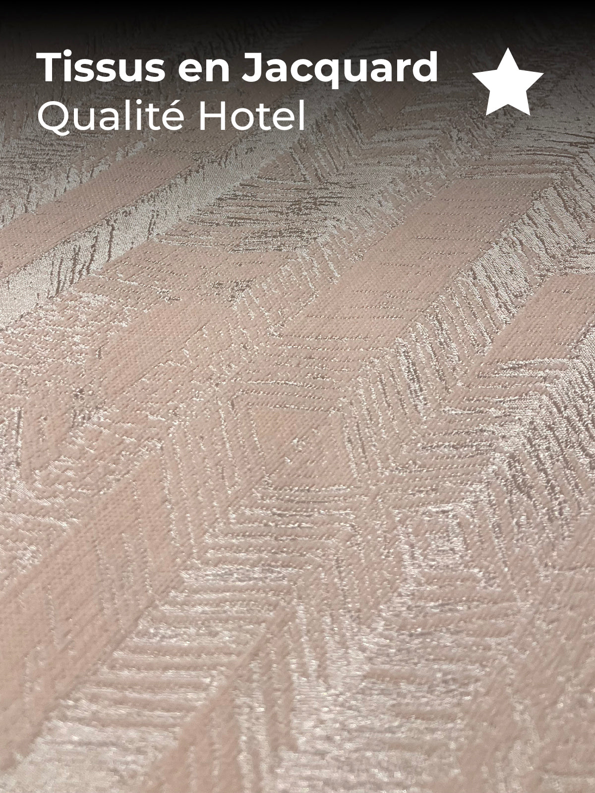 Set de lit 4 pièces en jacquard