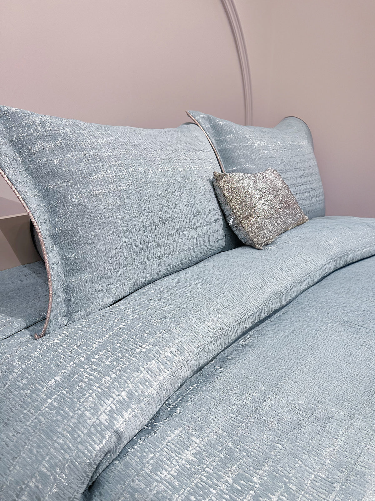 Parure de lit en jacquard luxueux