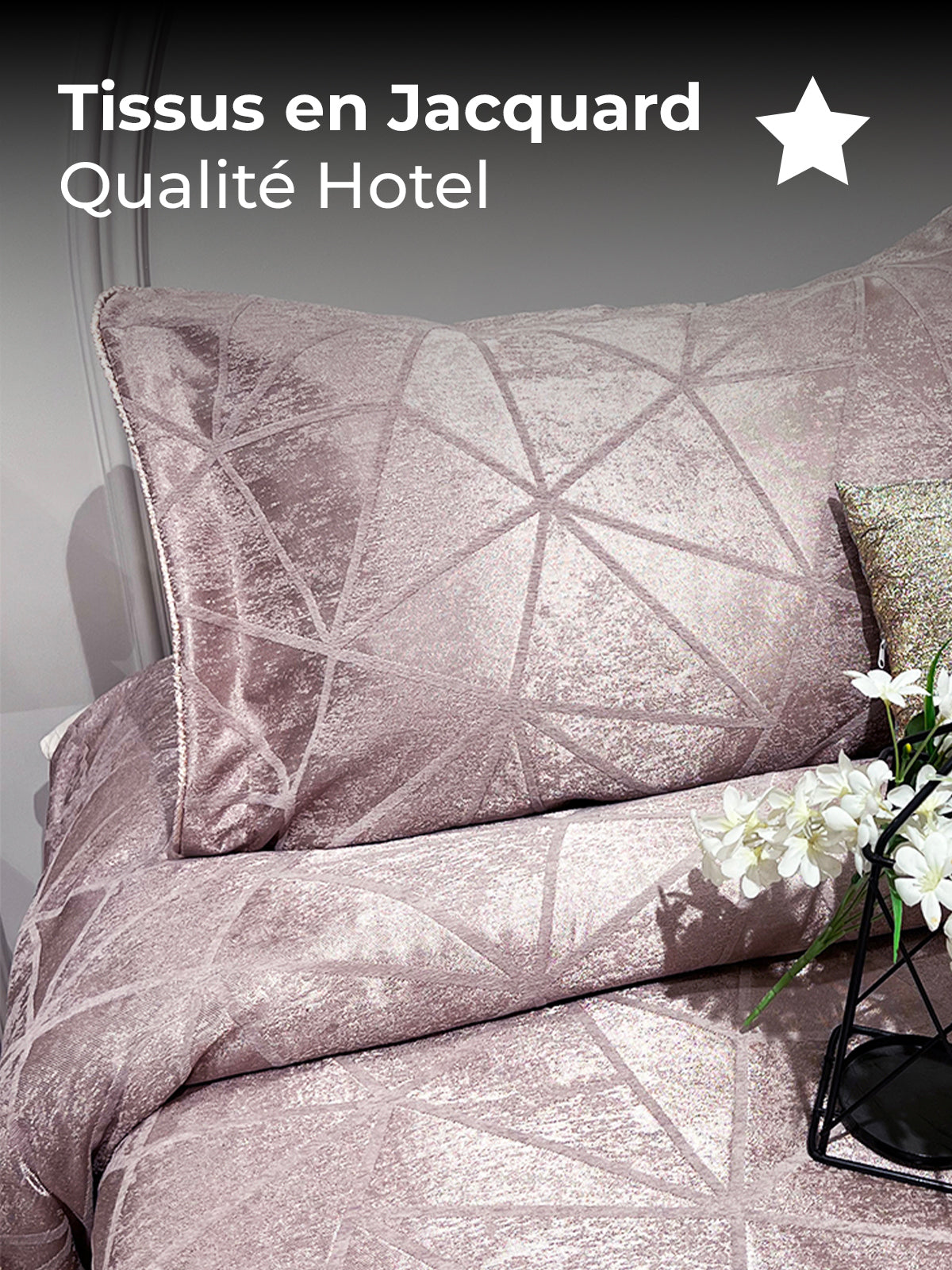 Parure de lit luxueux pour Qualité Hôtel