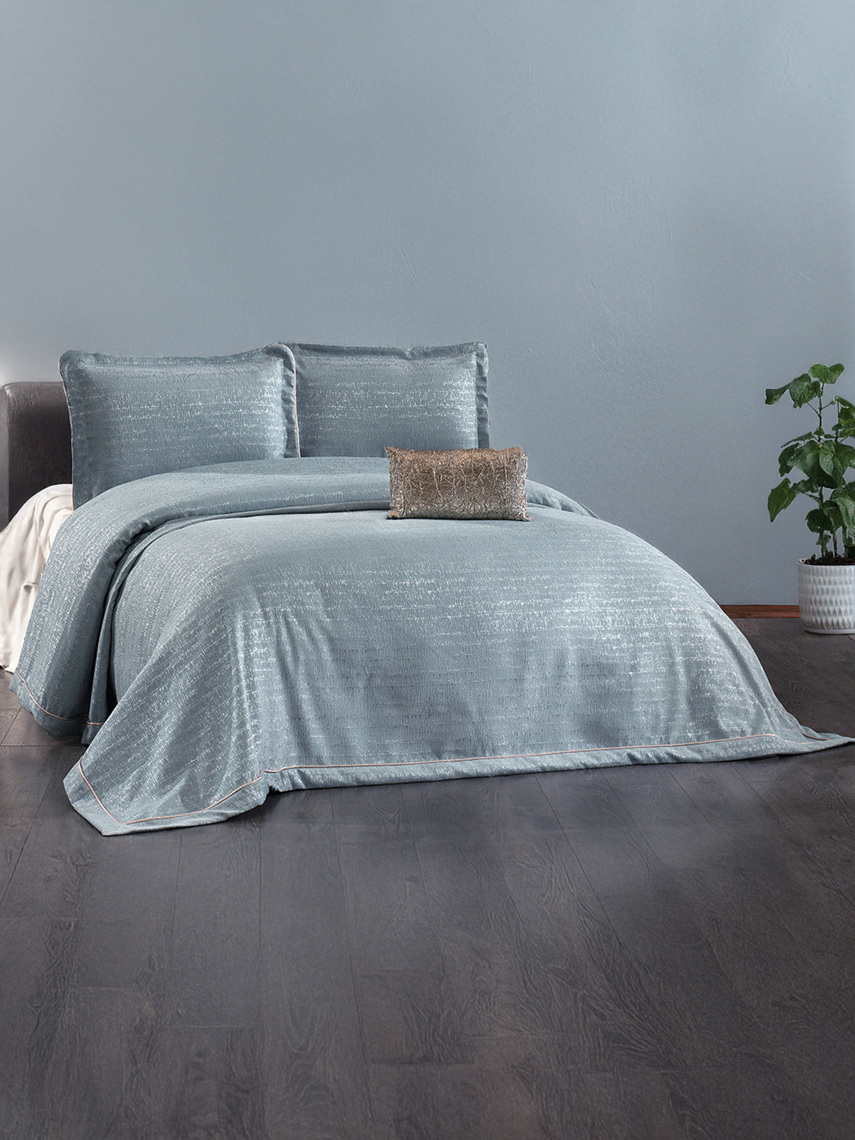 Parure de lit en jacquard luxueux