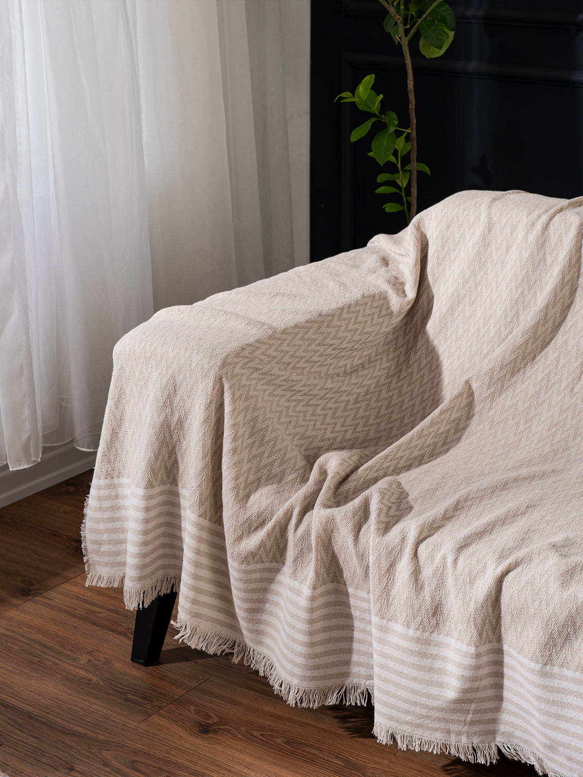 Jeté de Canapé en coton - Bohème Cozy Décoration