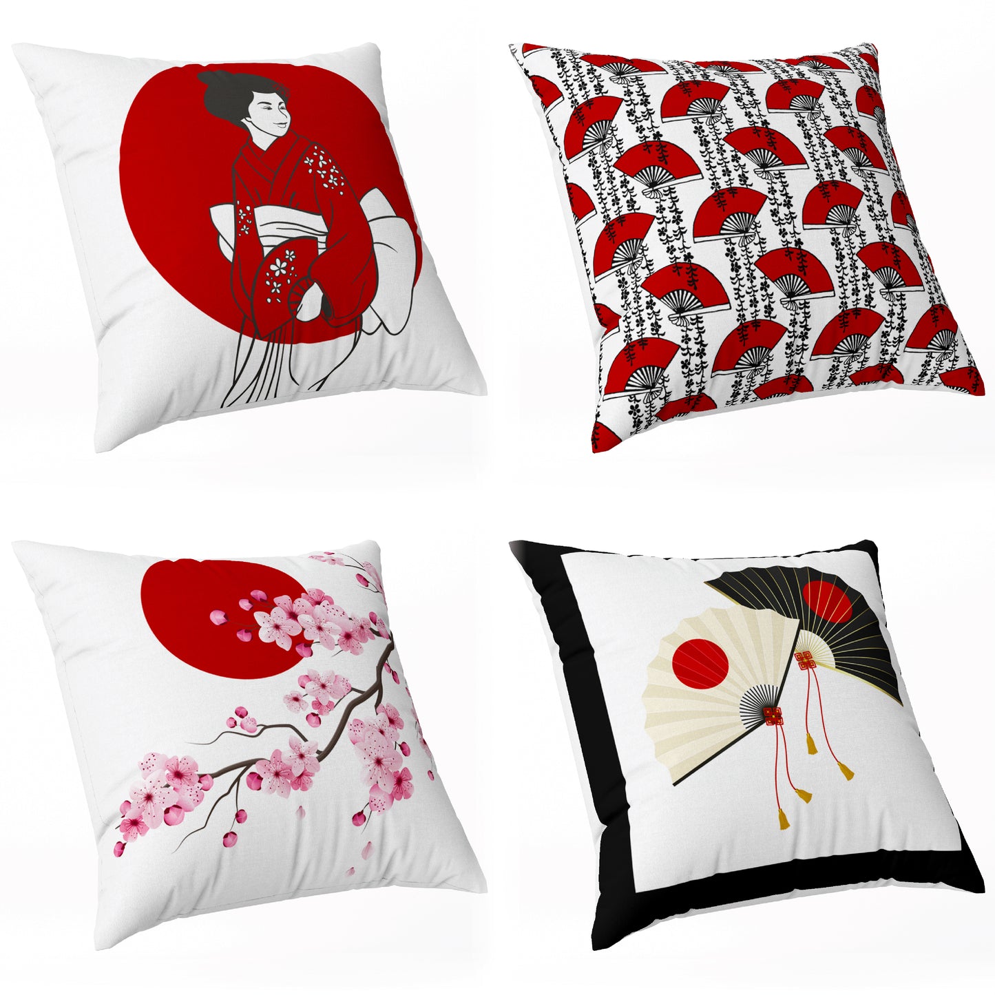 Housse de coussin Lot de 4 Pièces