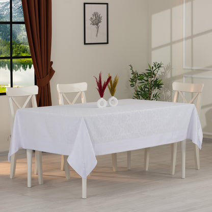Nappe de table Jacquard damassé en coton