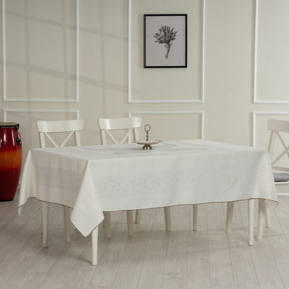 Nappe de table imperméable en jacquard