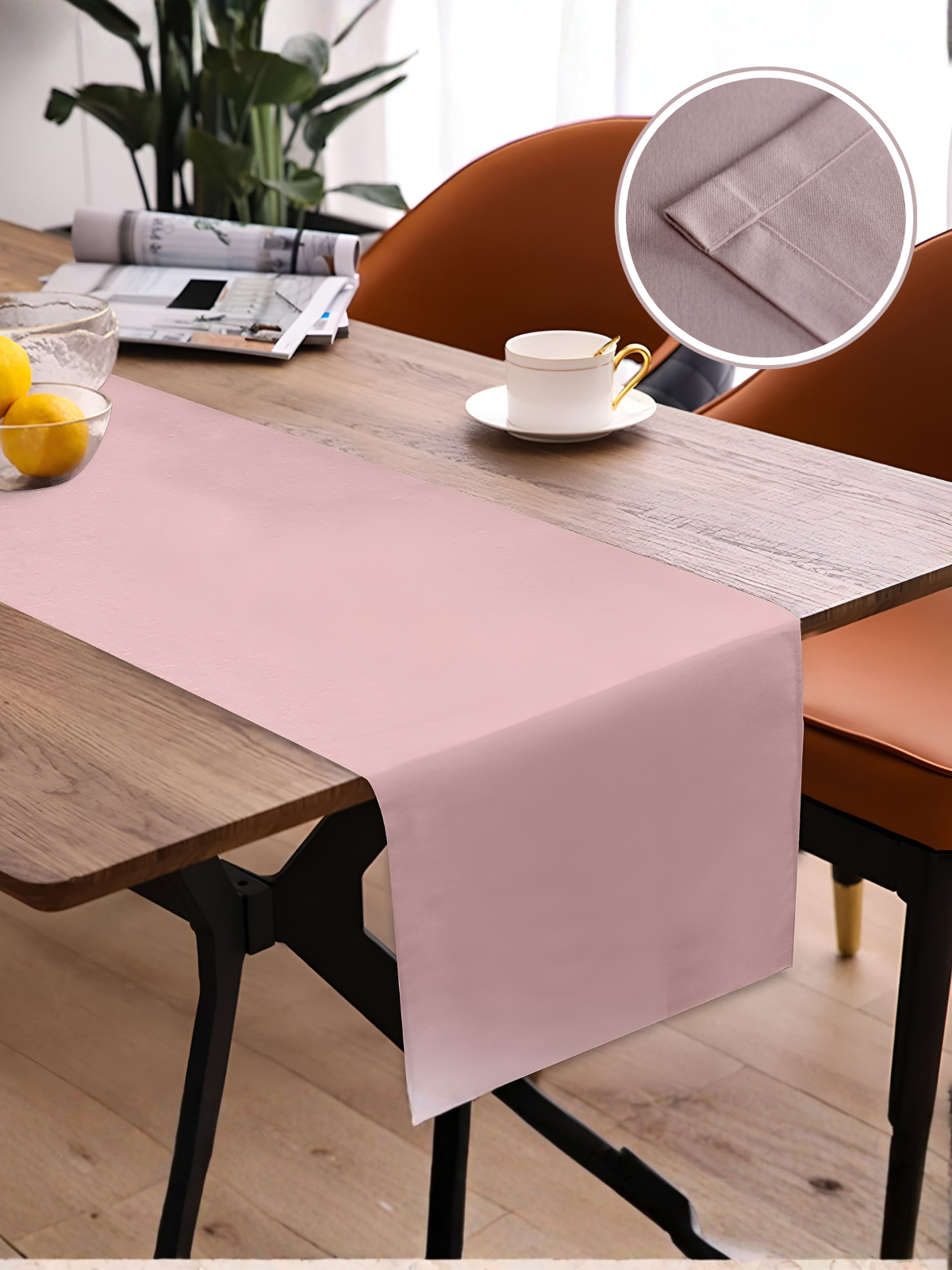 Chemin de table coton 40x140 cm – Résistant, élégant et multi-usage