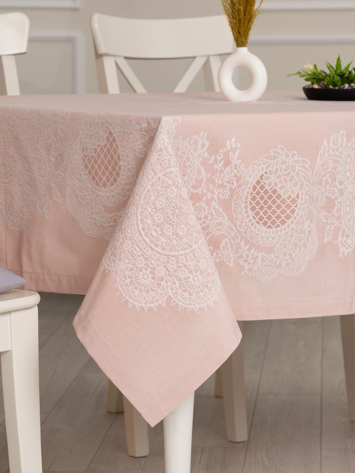 Nappe de Table en Coton rectangulaire en Jacquard