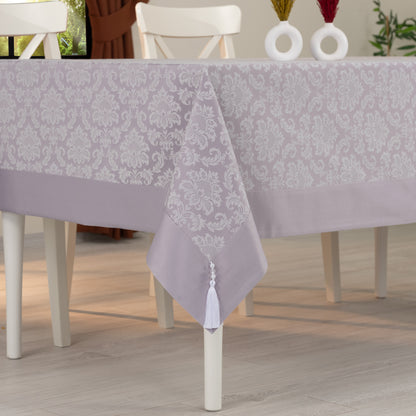 Nappe de table Jacquard damassé en coton