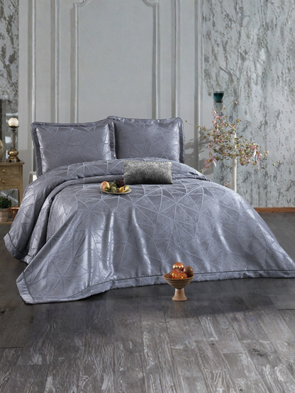 Couvre lit Double Tissu en Jaquard - Lisa