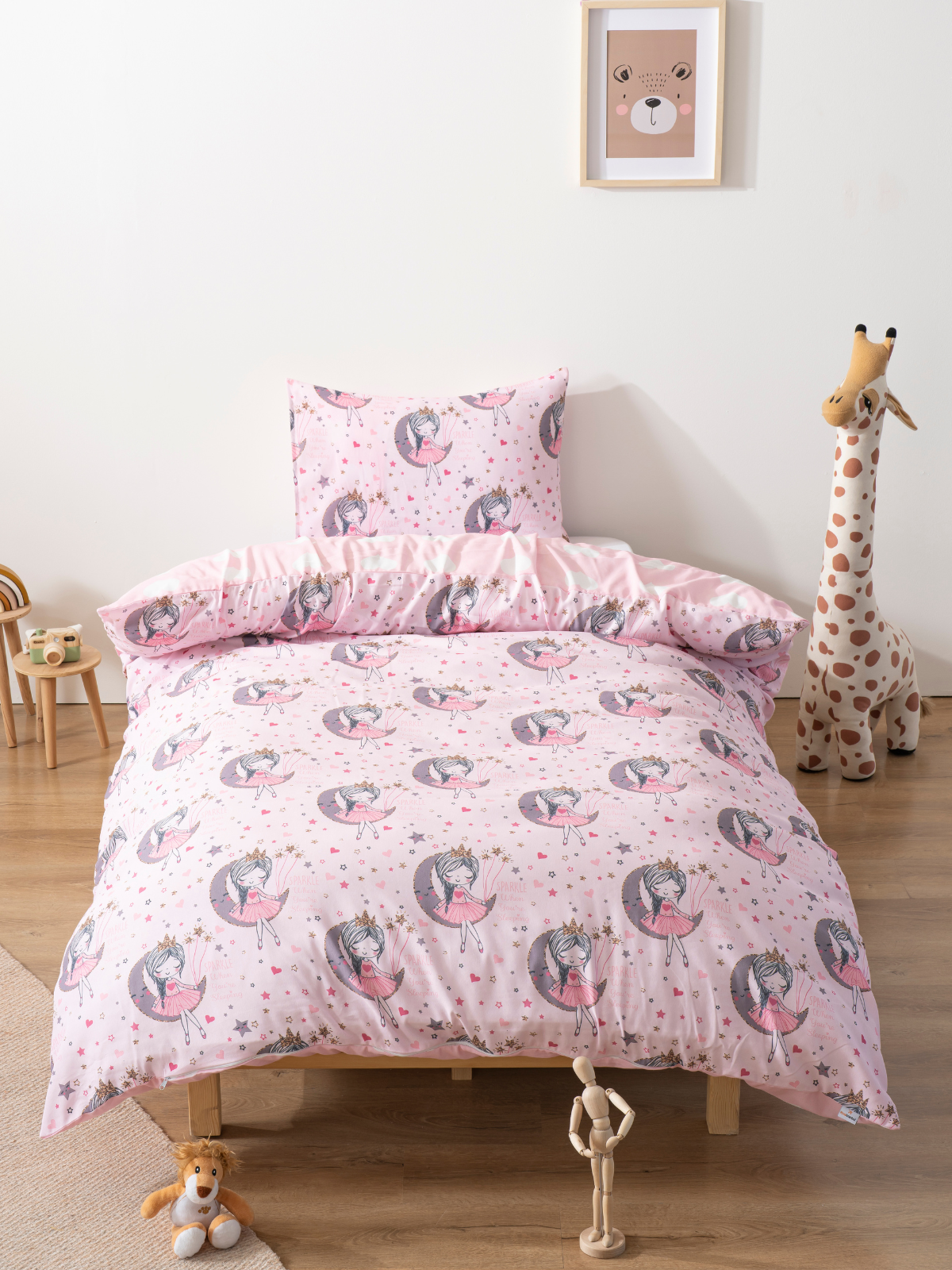 Parure de lit Enfant Fille et garçon en Jolis Motifs