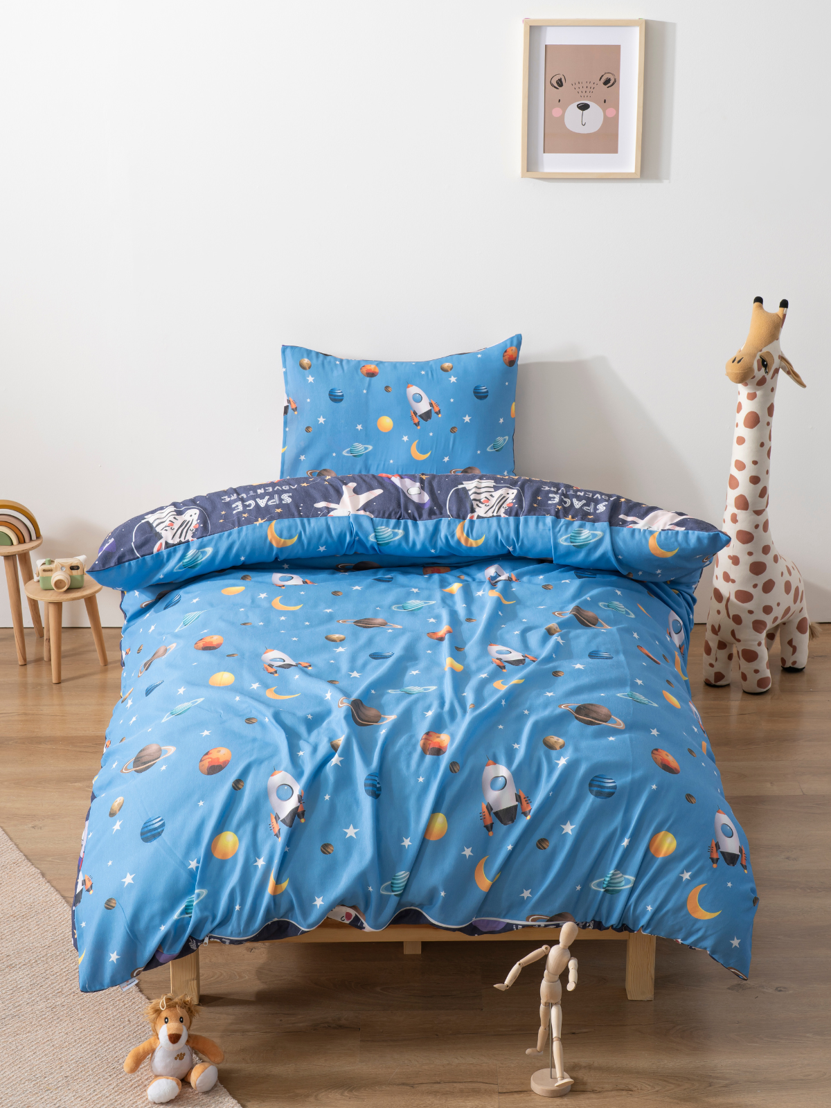 Parure de lit Enfant Fille et garçon en Jolis Motifs