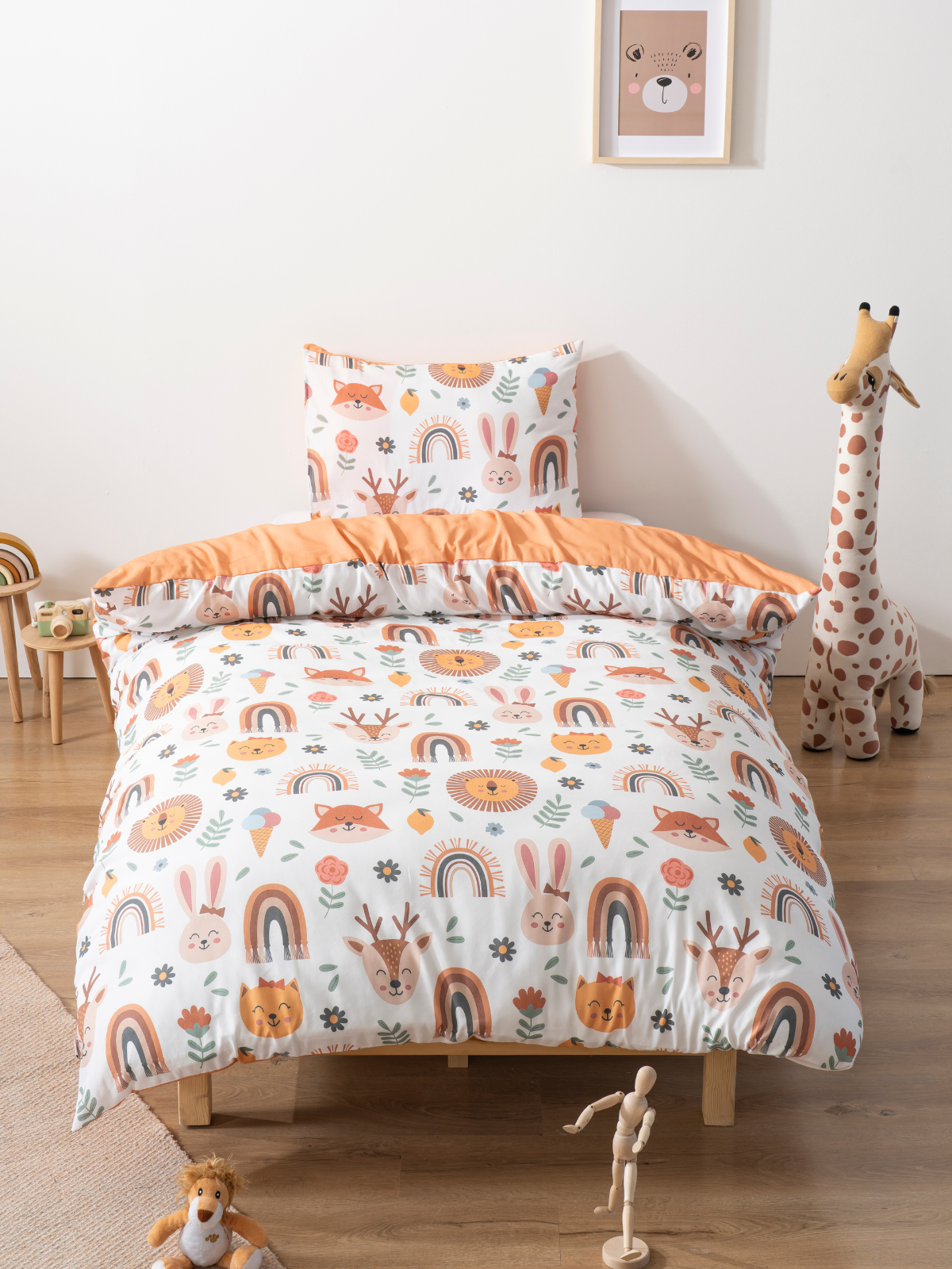 Parure de lit Enfant Fille et garçon en Jolis Motifs