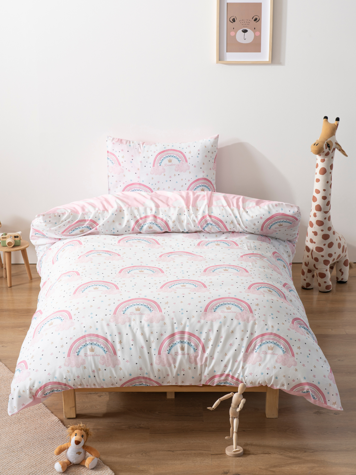 Parure de lit Enfant Fille et garçon en Jolis Motifs