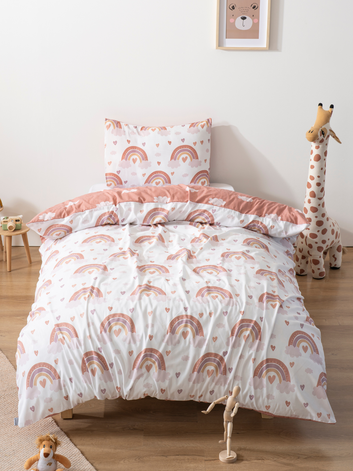 Parure de lit Enfant Fille et garçon en Jolis Motifs