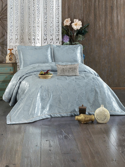 Couvre lit Double Tissu en Jaquard - Lisa