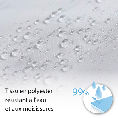 Rideau de salle de bain imperméable 180x200 de motif en plumes